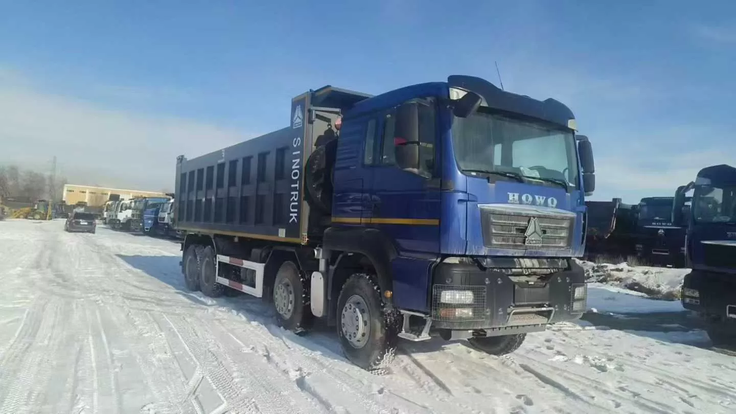 Howo T7H 8&times;4 Dump Truck (Polar Edition / High-Altitude Cold Edition) - High-Quality Used Vehicle