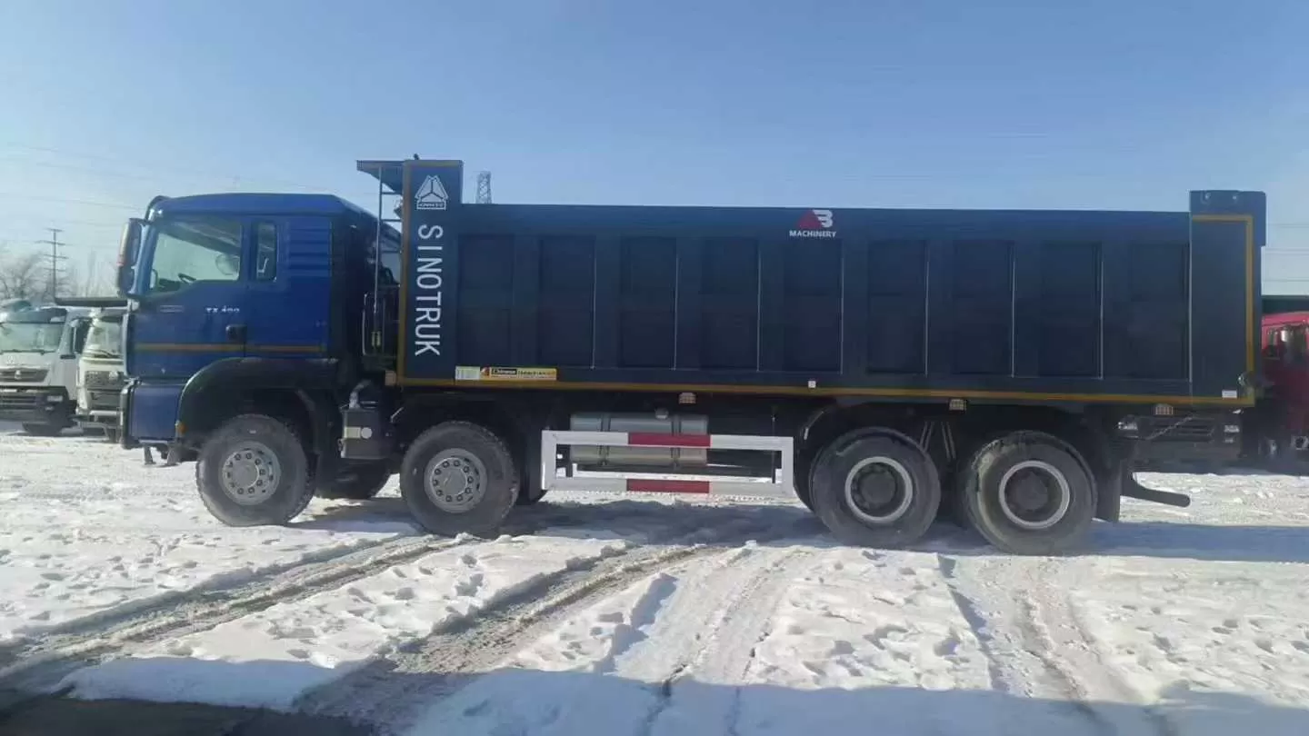 Howo T7H 8&times;4 Dump Truck (Polar Edition / High-Altitude Cold Edition) - High-Quality Used Vehicle