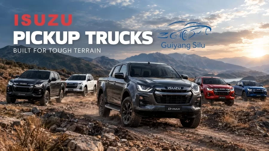 4 Isuzu Pickup Trucks from China: Find the Right Model for Your Business