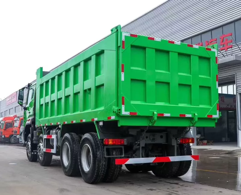 Howo N5 TX 8&times;4 dump truck China VI emission standard used dump truck for sale