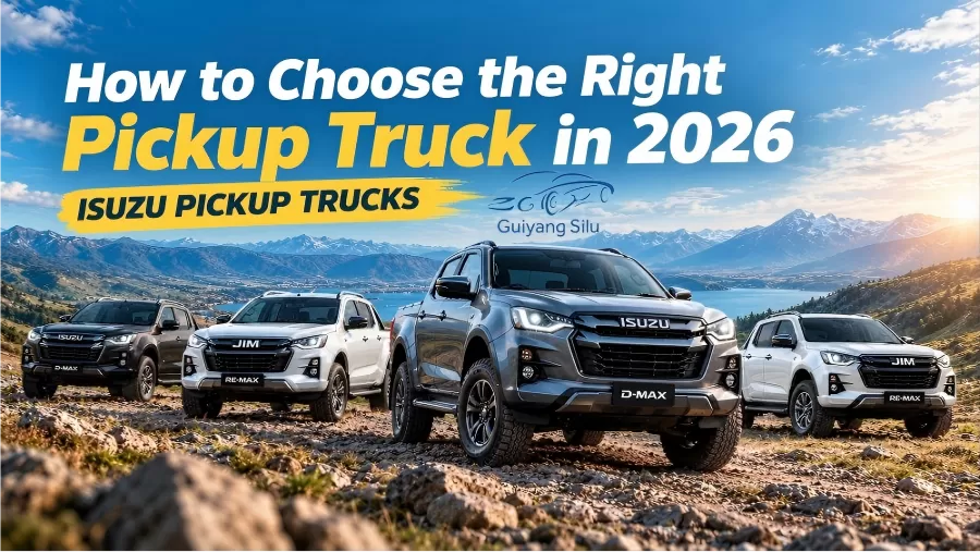 How to Choose the Right Pickup Truck in 2026? Everything You Need to Know