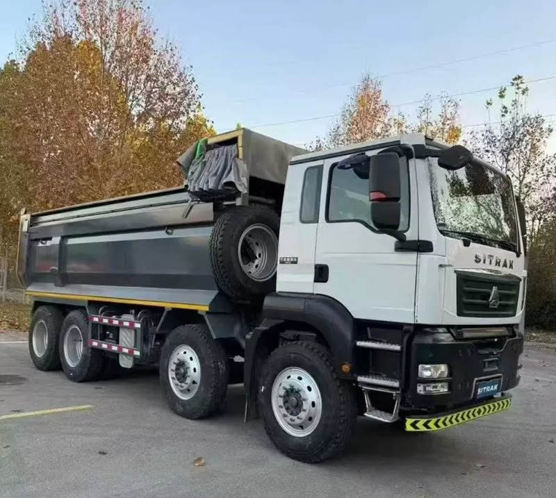 Used high-end heavy-duty engineering dump truck SITRAK G7H 8×4